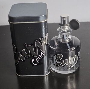 Curve Crush Men's Cologne 2.5oz w Collectable Silver Tin New/Unsealed